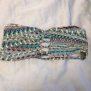 Sanlorenzo bandeau bikini top